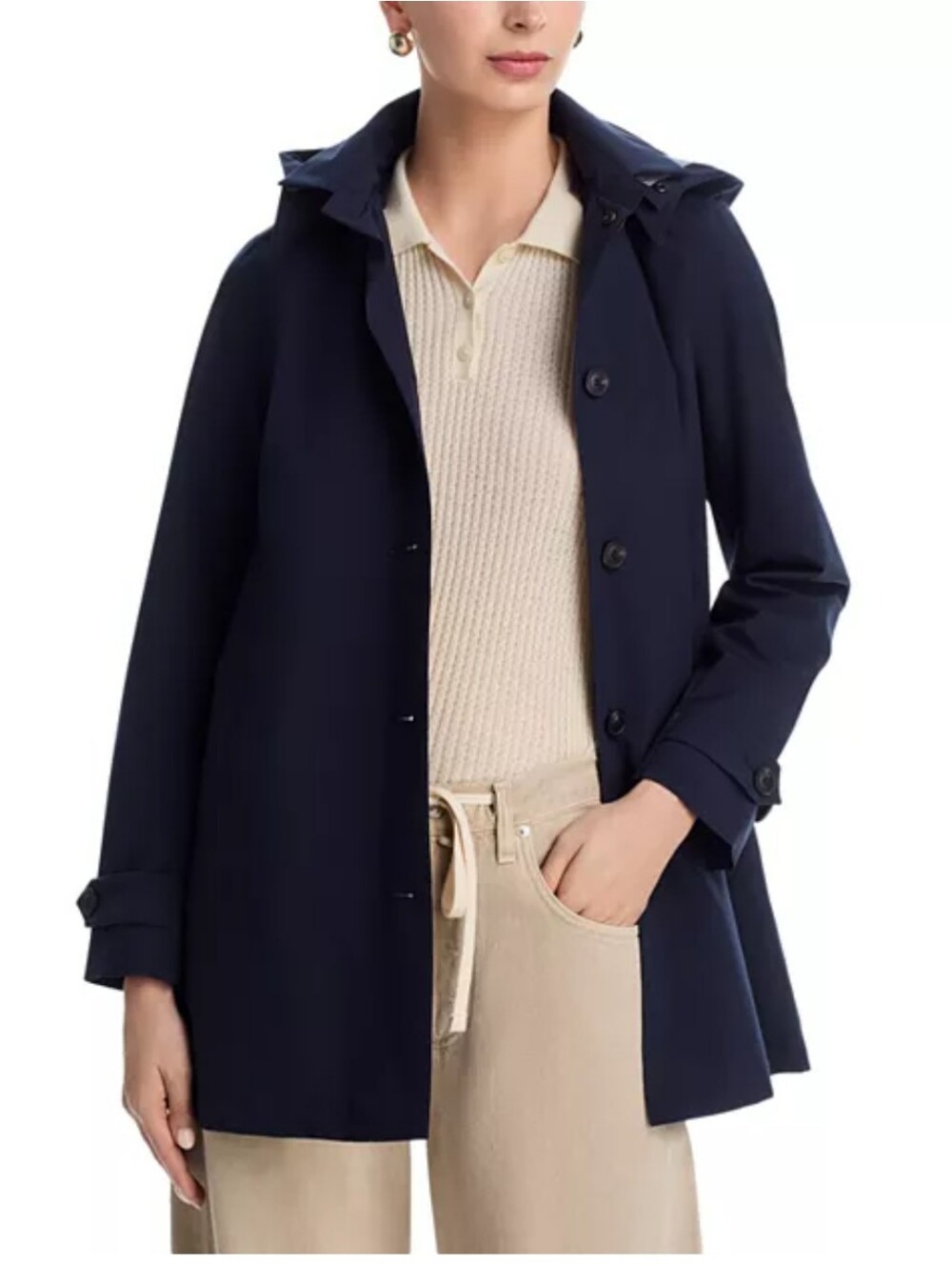NWT Save The Duck April Raincoat. Size 5/L-XL